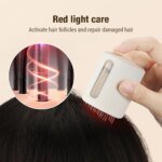 Electric Intelligence Scalp Massage Applicator Hair Care Essential Oil Ball Massage Red Light Vibration Hair Generative Artifact - Image 2