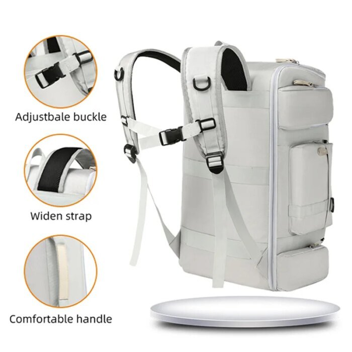 Large Capacity Gym Bag Travel Backpack Wet Dry Separation Shoulder Bags Outdoor Sports Backpacks Yoga Fitness Training Bags Pack - Image 4