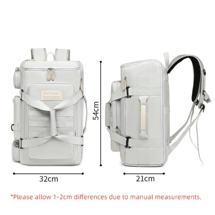 Large Capacity Gym Bag Travel Backpack Wet Dry Separation Shoulder Bags Outdoor Sports Backpacks Yoga Fitness Training Bags Pack - Image 2